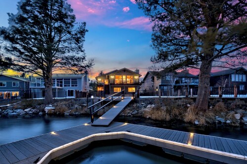 Luxury  Tahoe Keys retreat with dock LX80