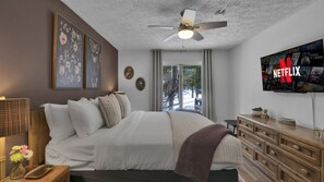 3 habitaciones, cuna de viaje, wifi y ropa de cama