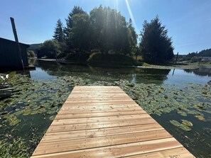 Property grounds - Charming 2 bed, 2 bath waterfront home w/ Dune access (Lakeside)