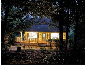 Exterior - Cheers On Chinkapin 2 miles to downtown Dahlonega, private cozy mountain cottage (Dahlonega)