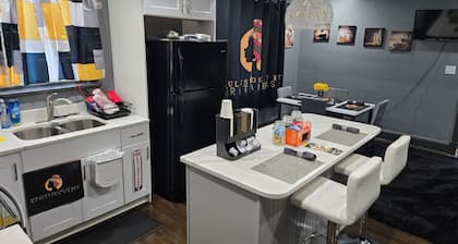 Spacious Private 2BR Retreat – Kitchen, Living Room & Private Bath”