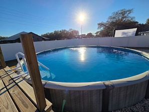 Outdoor pool - Rustic Modern Retreat w/ Private Pool – Leesburg (Leesburg)