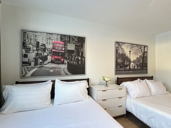 2 chambres, fer et planche à repasser, Wi-Fi, literie fournie