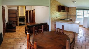 Cabin, Kitchenette | Living area - Centro Vacacional IMSS Malintzi (San Francisco Tetlanohcan)