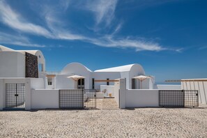 Terrace/patio - Villa - Sleeps 3 - Private pool-Parking (Megalochori)