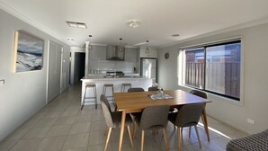 House, 4 Bedrooms, Smoking, Patio | Dining room - Modern 4-bedroom Home, Near Playground, Lake & Nature Trails, Minutes to Bendigo (Bendigo)