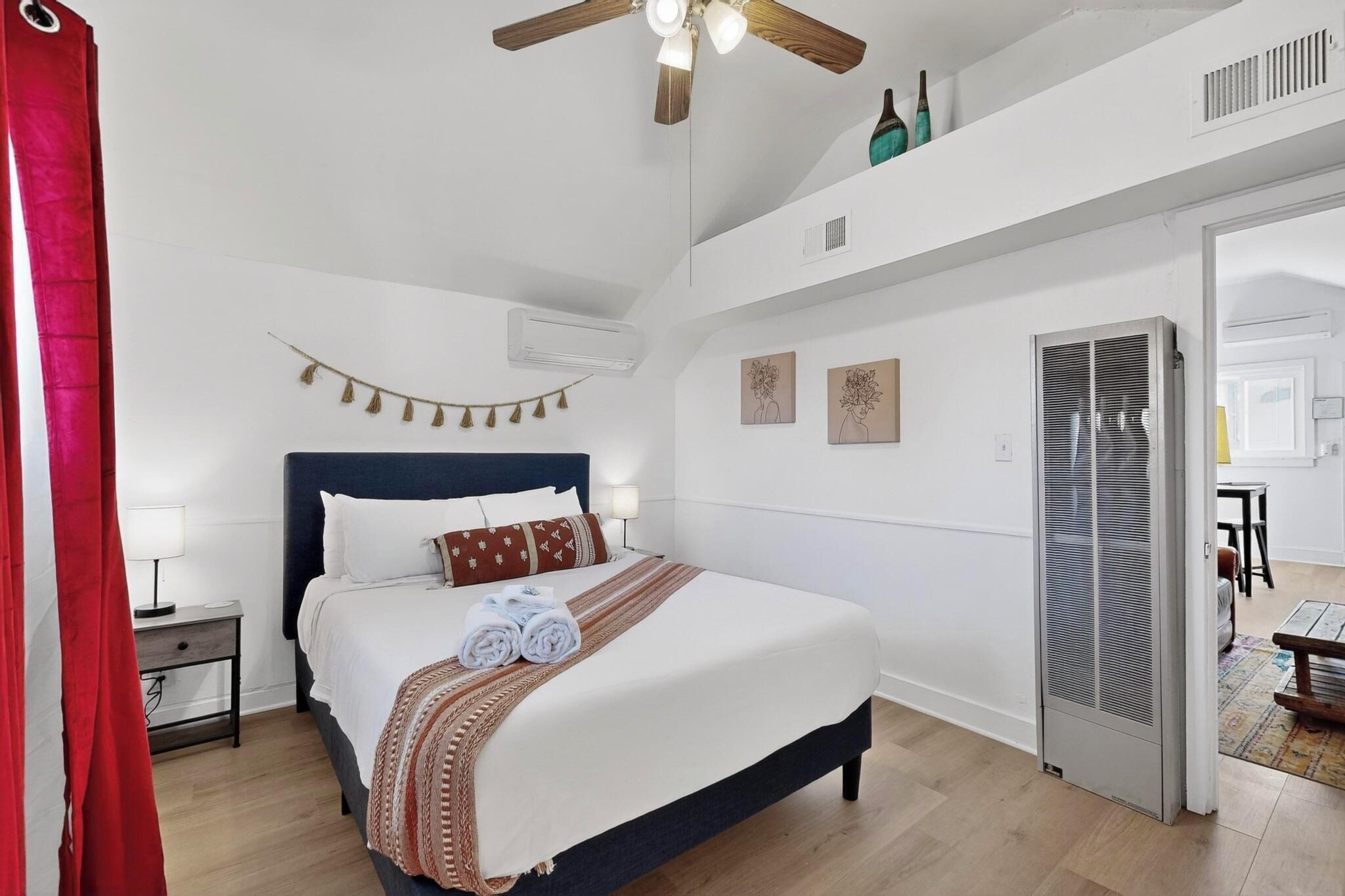 1 bedroom, in-room safe, iron/ironing board, Internet