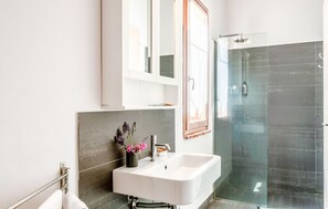 Shower, hair dryer - Luxurious home in Trequanda with house a panoramic view (Trequanda)