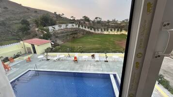 Family Double Room, Mountain View | Pool | 15 outdoor pools