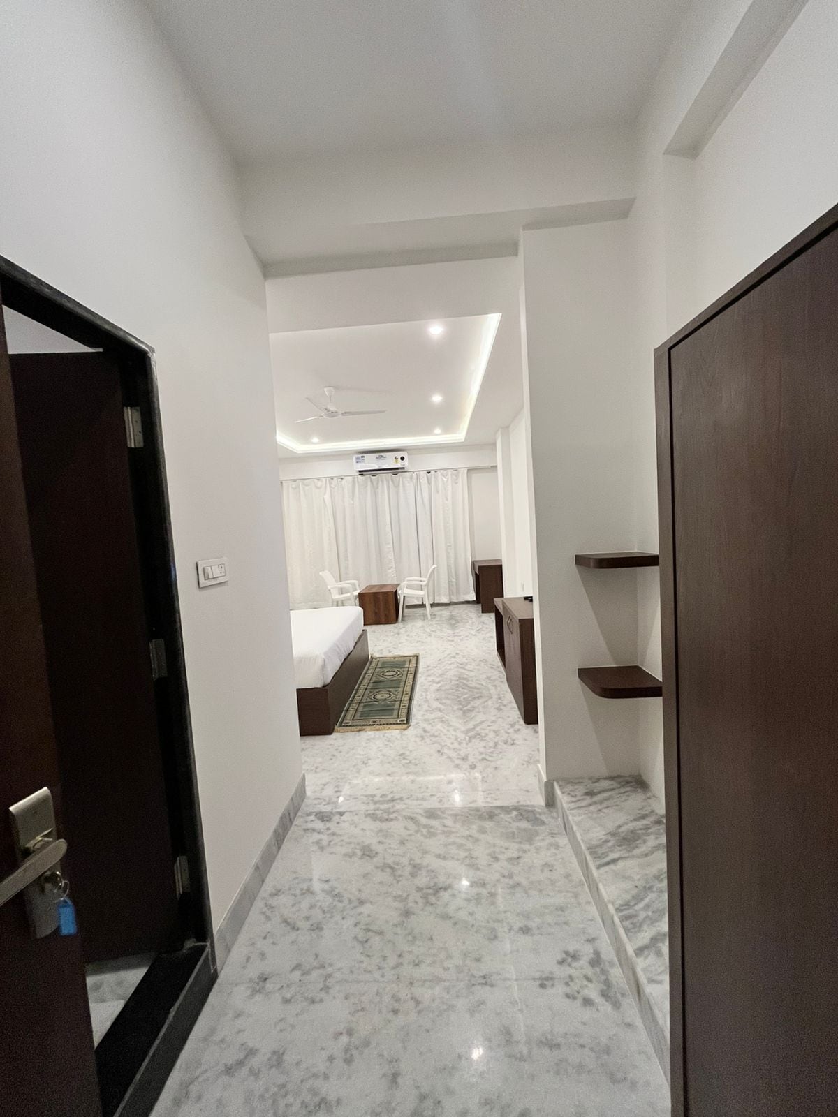 Facciata della struttura