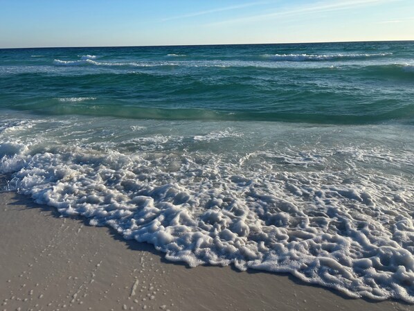Beach nearby, beach towels