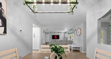 Red Jordan Boho Style Vacation Home