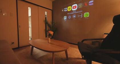 5-min Higashi-Fuchu St.|Projector|Movie|Max 5ppl