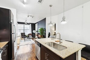 Apartment (1 Bedroom) | Interior - Lux 1B w Pool Near Toyota HQ, The Star, Legacy Wes (Frisco)