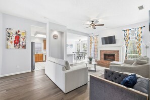 House (4 Bedrooms) | Interior - Bright & Cozy 4BR Home w Movie Room & Backyard (Frisco)