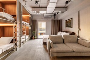 Family Room with Private Bathroom | View from room - The District Ekkamai (Bangkok)
