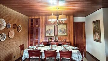 Opções para refeição