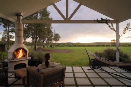 Luxury Cottage, Vineyard View | Terrace/patio. Lusso Retreats