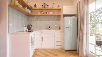 Luxury-Ferienhaus, Blick auf den Weinberg | Eigene Küche | Toaster