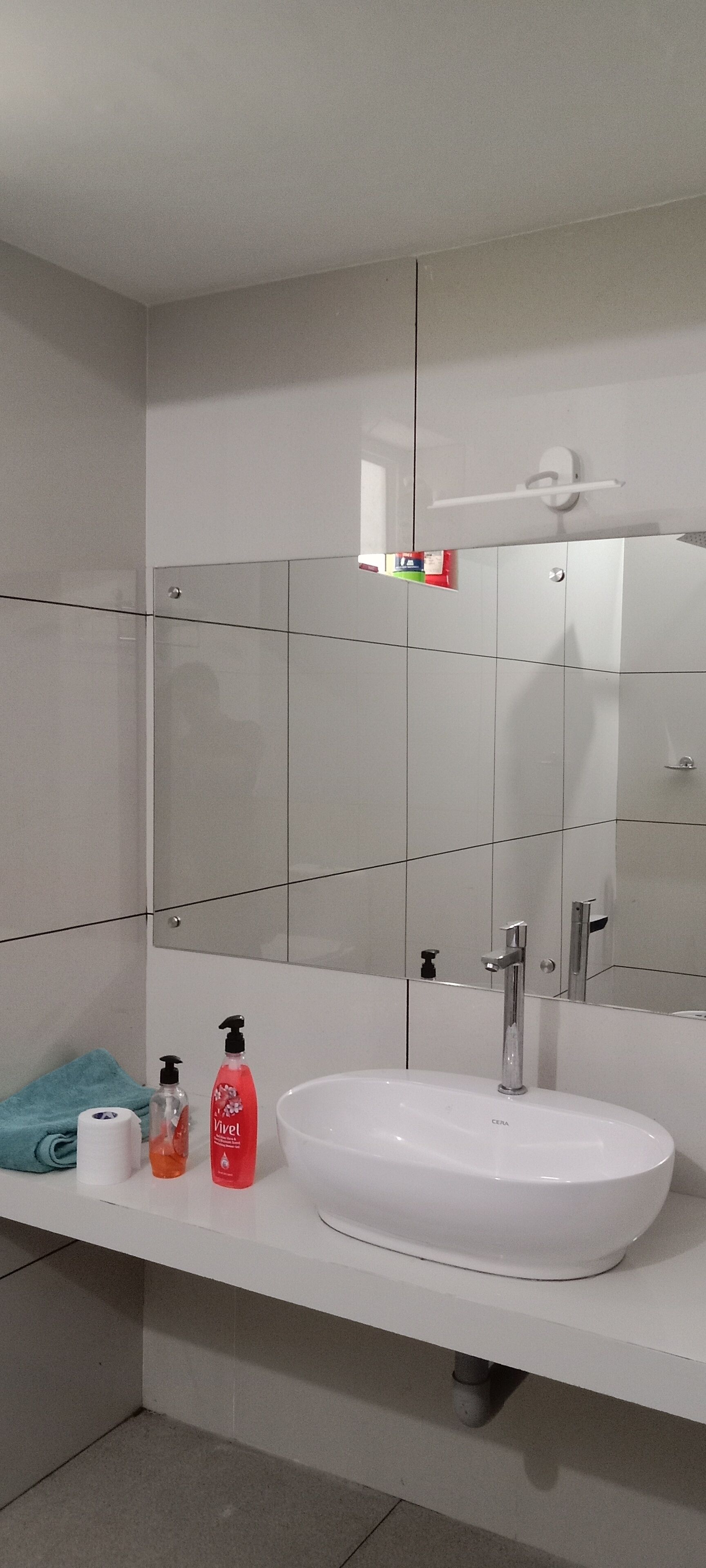 毛巾、肥皂、卫生纸