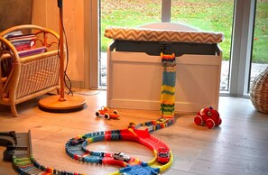Children’s area - Lovely family home in quiet waterside setting (Otterup)