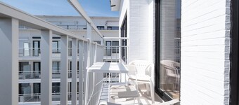 Cozy studio with terrace and stunning view