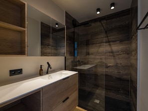Shower, hair dryer - Beautiful penthouse with phenomenal sea view (Middelkerke)