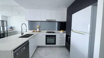 Oven, stovetop, dishwasher