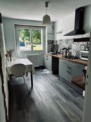 Charming apartment with private parking in Aurillac