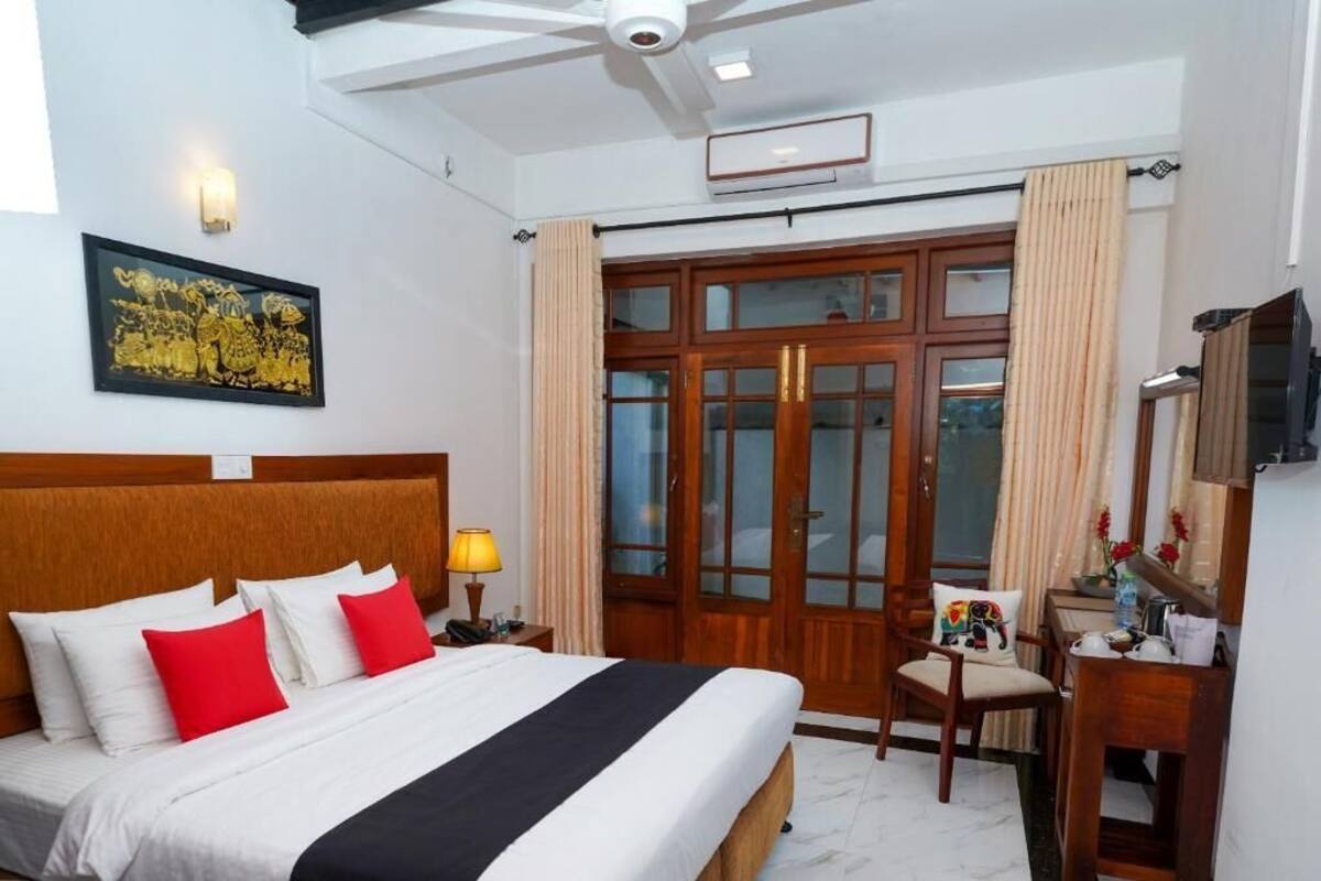 Deluxe-dobbeltværelse | Pengeskab på værelset, strygejern/strygebræt, gratis Wi-Fi