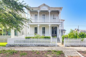 Exterior - Walk to The Strand: Historic Family Base w/ Yard! (Galveston)