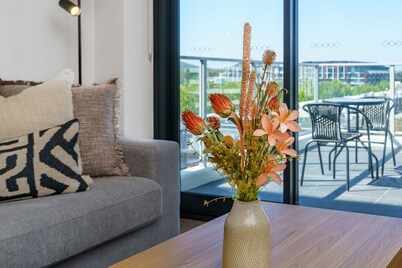 Quiet Modern 1BR with Private Balcony