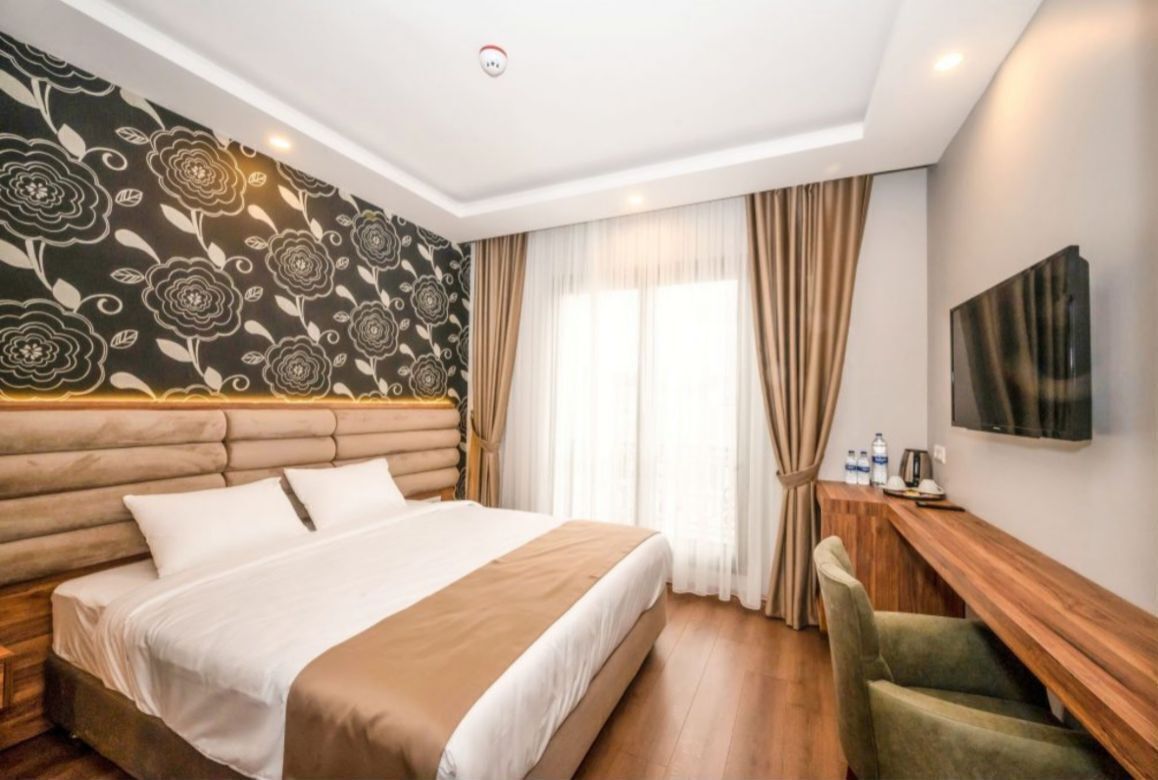 Arbetsyta för laptop och gratis wi-fi