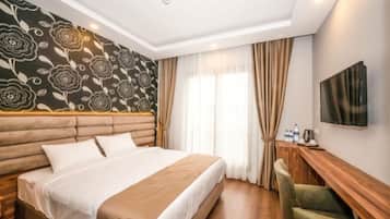 Arbetsyta för laptop och gratis wi-fi