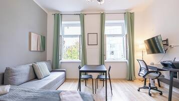 Basic-Apartment | Ausblick vom Zimmer
