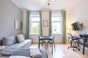 Basic-Apartment | Ausblick vom Zimmer
