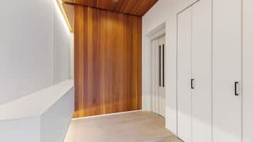 Deluxe Apartment, Balcony, Partial Ocean View | Interior