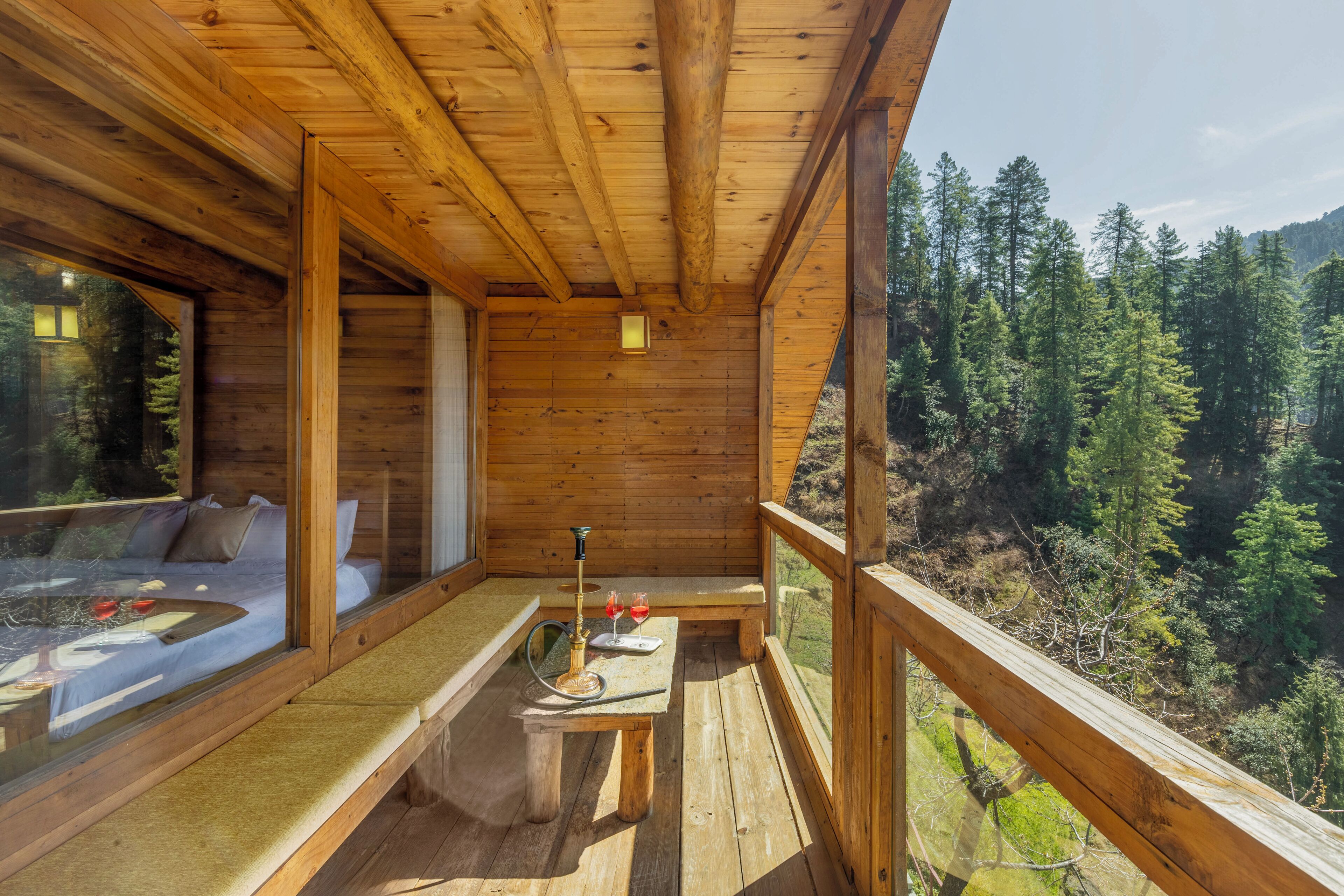 Vila clássica, sacada, vista para a montanha | Área da propriedade