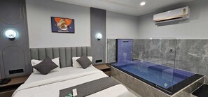 Executive Double Room | Desk, laptop workspace, iron/ironing board, free WiFi - Hotel Nest Plaza (Ahmedabad)