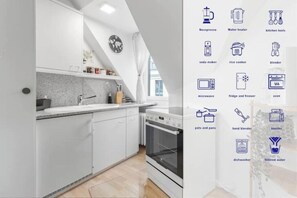 Fridge, microwave, oven, stovetop - Best Value | AC | Free Parking | Central Location (Zürich)