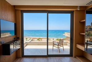 Interior - Lapis Nera Villa II - Beachfront & Free*Heated Pool (Heraklion)