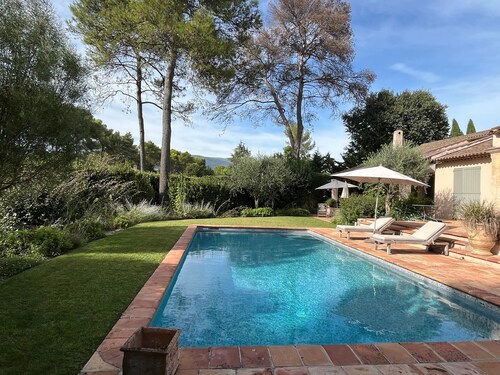 Villa “Les Coteaux” with Private Pool, Wi-Fi, and Air Conditioning