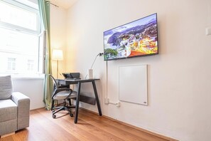 Basic-Apartment | Ausblick vom Zimmer