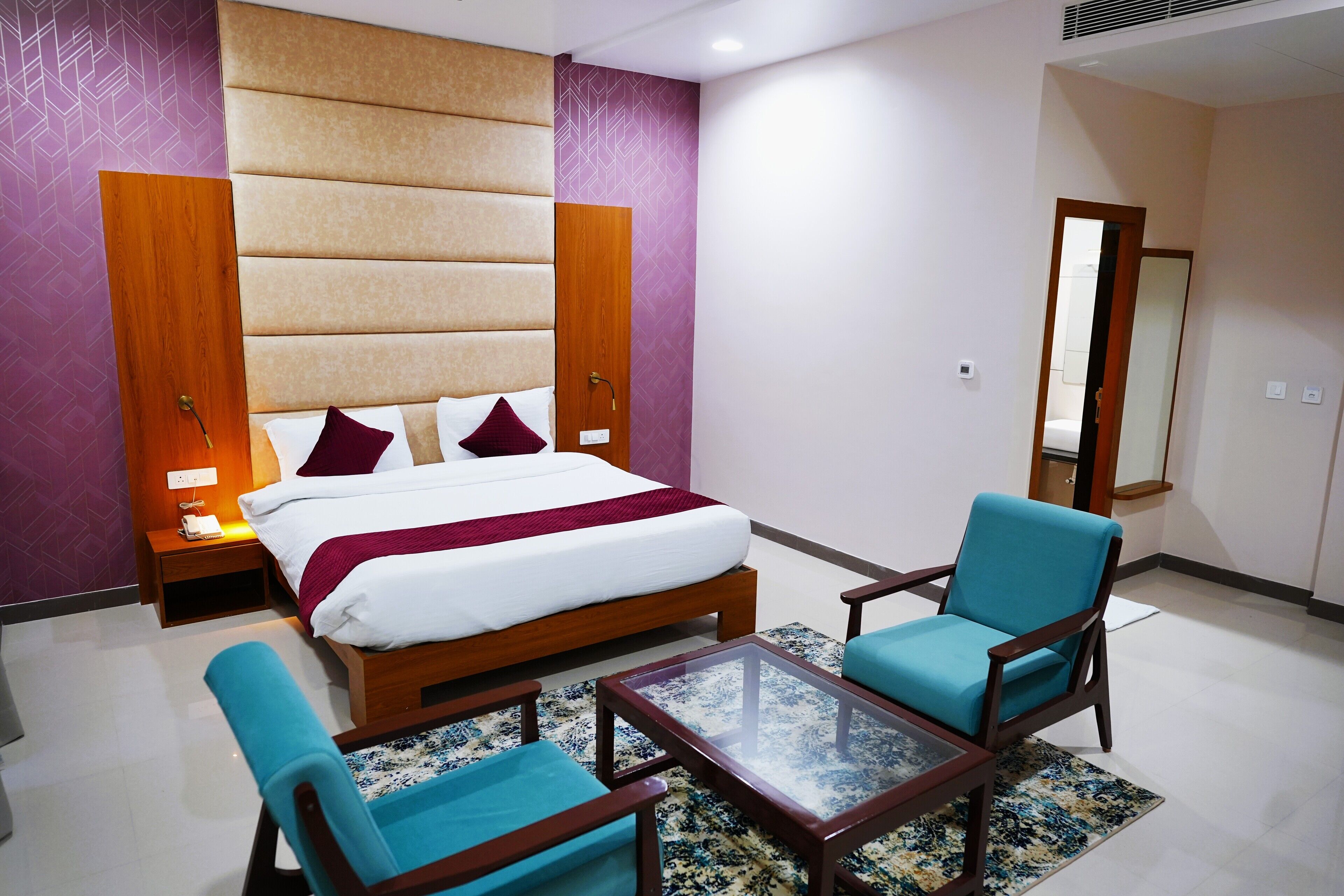 Deluxe-enkeltværelse | Opholdsområde