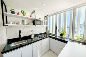 Private kitchen - OCEAN VIEW LODGING (Cartagena de Indias)