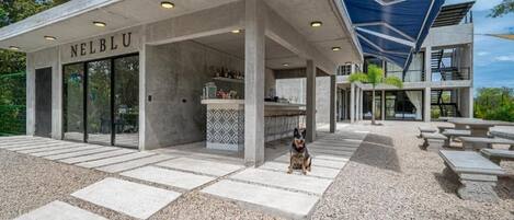 Restaurante al aire libre