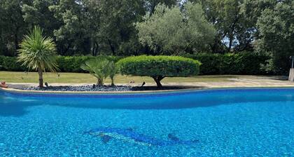 GĂźte avec piscine au Pic Saint-Loup - Calme, vue, nature proche de Montpellier