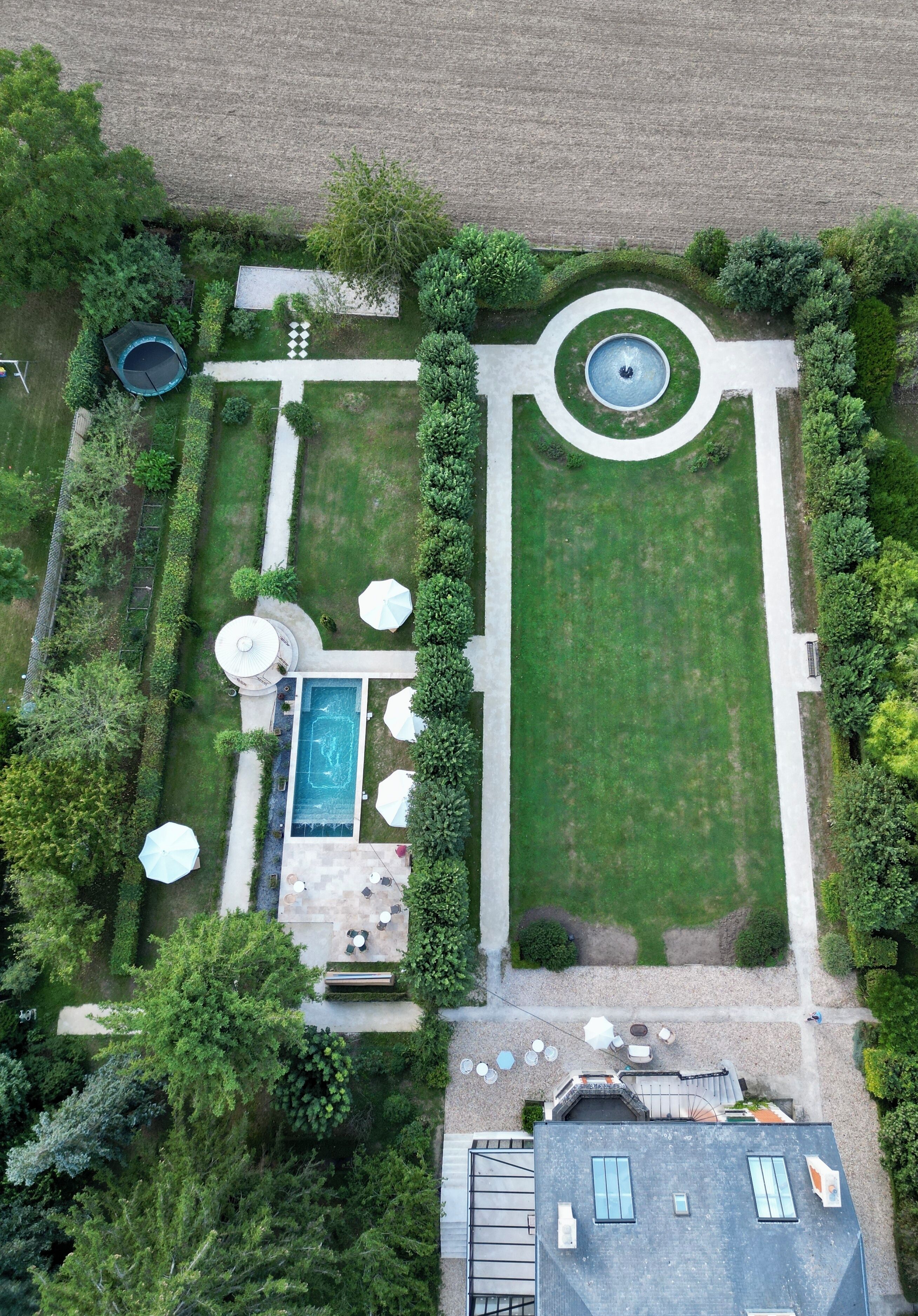 Seasonal outdoor pool