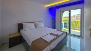 2 bedrooms, WiFi, bed sheets - Alexandros Two-Bedroom Deluxe Suite n. 11 (Paralia)