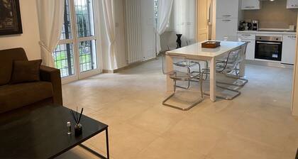 Quiet Garden Apartment in Parioli